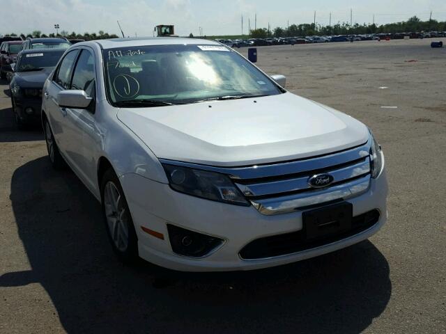 3FAHP0JG2AR262068 - 2010 FORD FUSION SEL WHITE photo 1