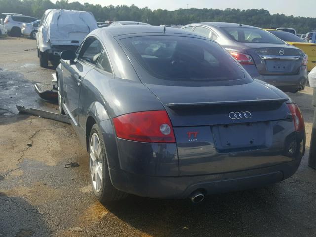 TRUSC28N831011943 - 2003 AUDI TT BLUE photo 3