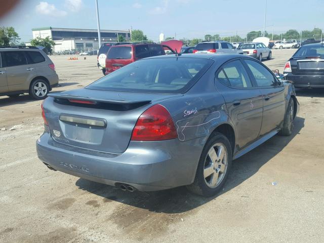 2G2WP552861311206 - 2006 PONTIAC GRAND PRIX BLUE photo 4
