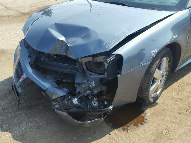 2G2WP552861311206 - 2006 PONTIAC GRAND PRIX BLUE photo 9