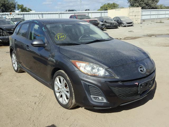 JM1BL1K65B1420566 - 2011 MAZDA 3 CHARCOAL photo 1