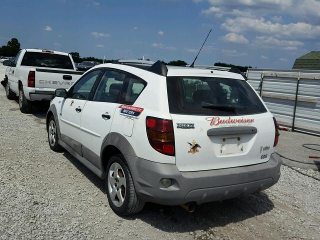 5Y2SL658X6Z434979 - 2006 PONTIAC VIBE WHITE photo 3