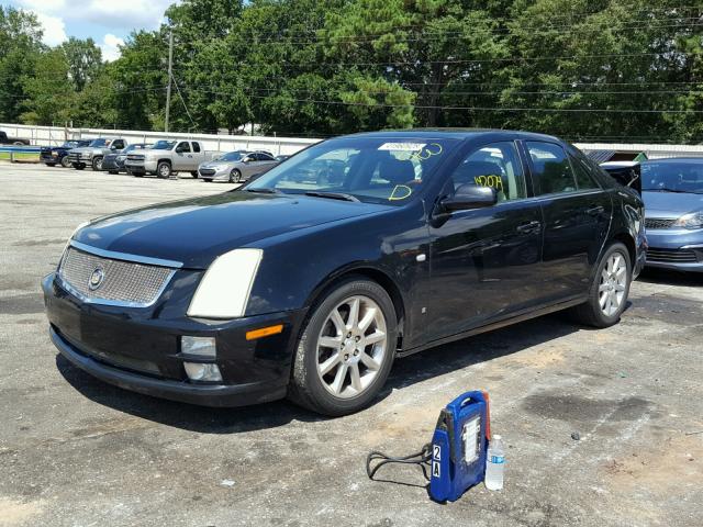 1G6DW677260176646 - 2006 CADILLAC STS BLACK photo 2