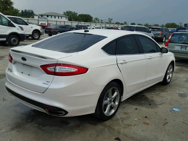 3FA6P0H98FR186359 - 2015 FORD FUSION WHITE photo 4