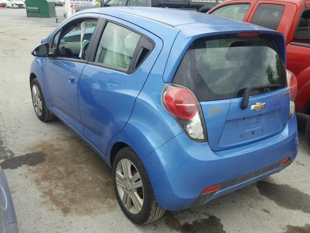 KL8CA6S99FC713648 - 2015 CHEVROLET SPARK LS BLUE photo 3