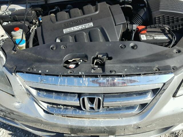 5FNRL38676B408322 - 2006 HONDA ODYSSEY GRAY photo 7