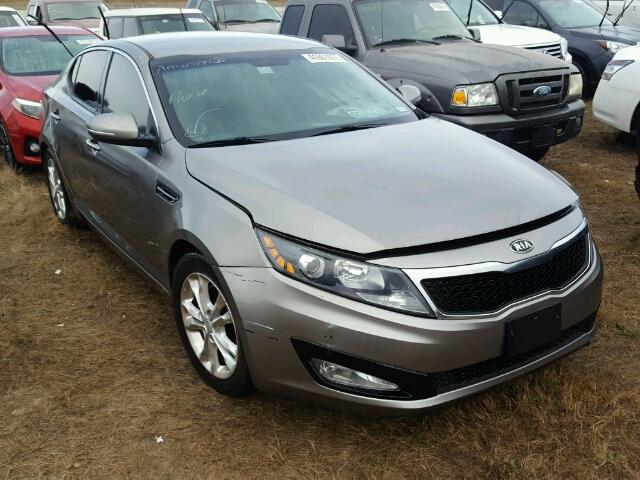 5XXGN4A72CG054292 - 2012 KIA OPTIMA GRAY photo 1