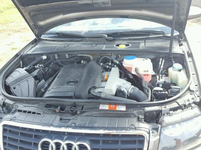 WAUAC48H96K009870 - 2006 AUDI A4 1.8 CAB SILVER photo 7