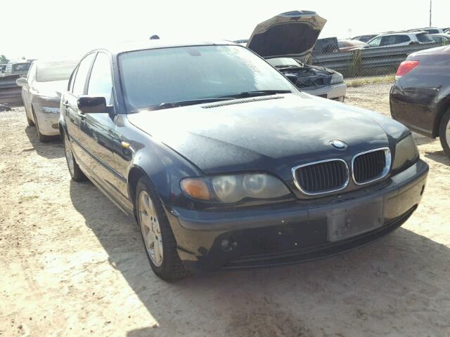 WBAET37463NJ30361 - 2003 BMW 325 BLACK photo 1