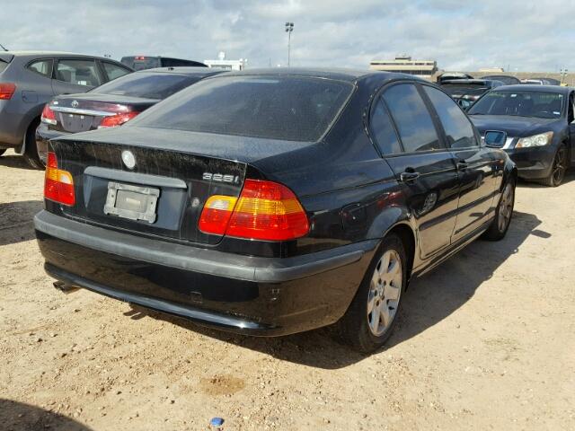 WBAET37463NJ30361 - 2003 BMW 325 BLACK photo 4