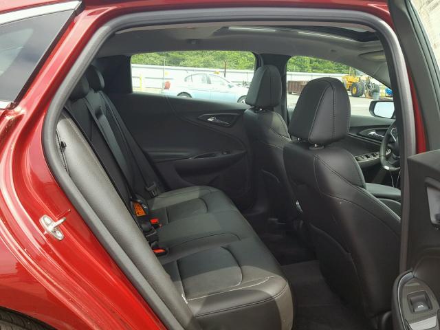 1G1ZD5ST0JF115821 - 2018 CHEVROLET MALIBU LT RED photo 6