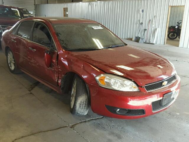 2G1WC5E34D1195203 - 2013 CHEVROLET IMPALA LTZ RED photo 1