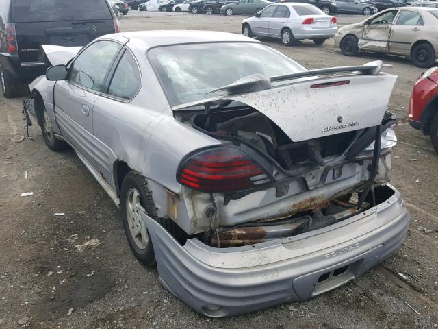 1G2NF12E7YM836299 - 2000 PONTIAC GRAND AM S Gümüş foto 3