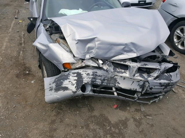 1G2NF12E7YM836299 - 2000 PONTIAC GRAND AM S Gümüş foto 7