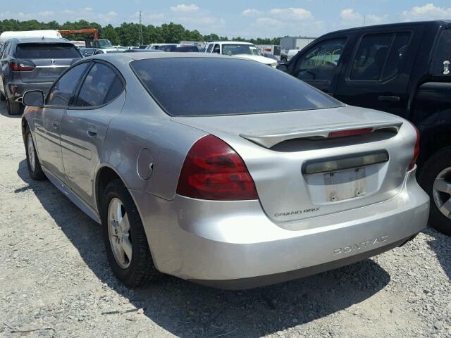 2G2WP552981106643 - 2008 PONTIAC GRAND PRIX SILVER photo 3