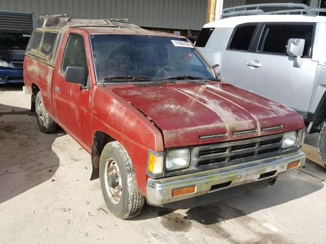 1N6SD11S7LC413164 - 1990 NISSAN D21 SHORT RED photo 1