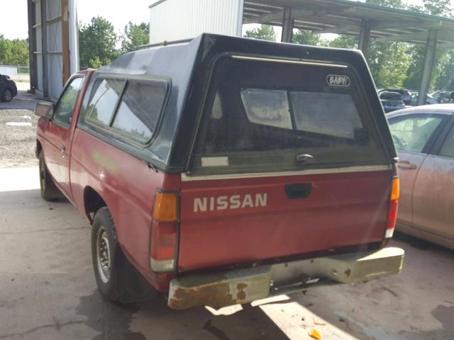 1N6SD11S7LC413164 - 1990 NISSAN D21 SHORT RED photo 3