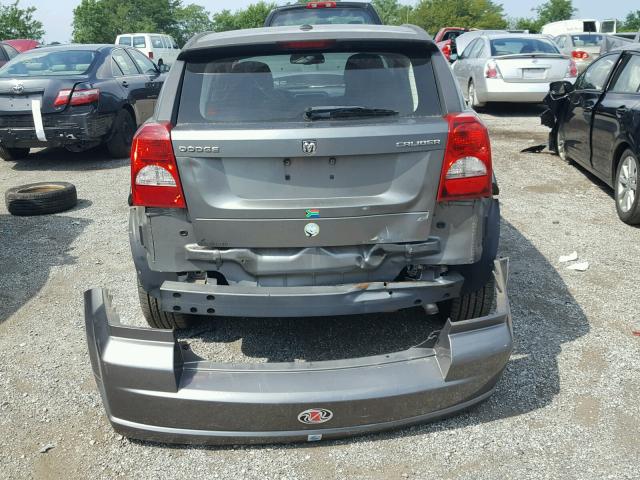 1C3CDWDA9CD510274 - 2012 DODGE CALIBER SX GRAY photo 9