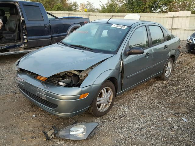 1FAFP34374W200622 - 2004 FORD FOCUS SE C GREEN photo 2