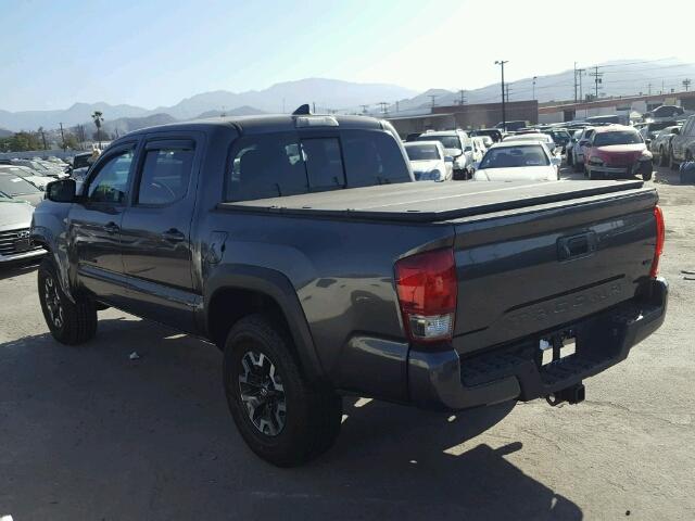 3TMAZ5CN4HM040119 - 2017 TOYOTA TACOMA GRAY photo 3