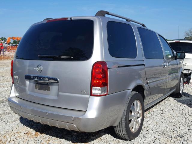 5GADV331X7D140957 - 2007 BUICK TERRAZA CX SILVER photo 4