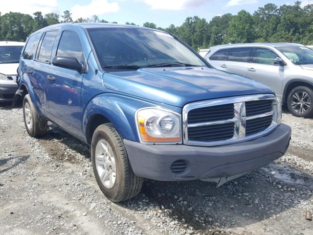 1D4HD38K34F109492 - 2004 DODGE DURANGO ST BLUE photo 1