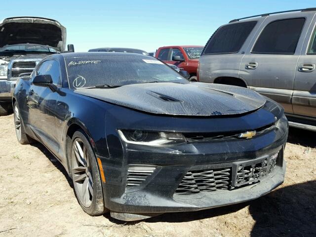 1G1FH1R70H0163888 - 2017 CHEVROLET CAMARO BLACK photo 1