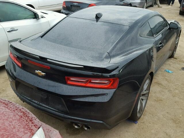 1G1FH1R70H0163888 - 2017 CHEVROLET CAMARO BLACK photo 4