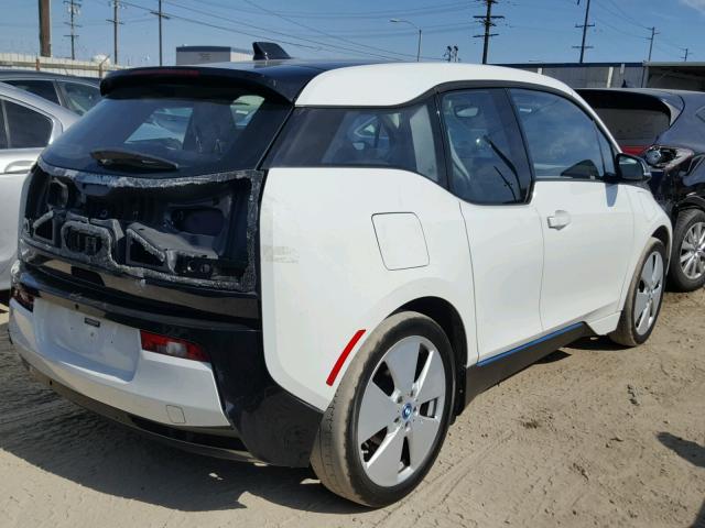 WBY1Z4C5XFV504607 - 2015 BMW I3 REX WHITE photo 4