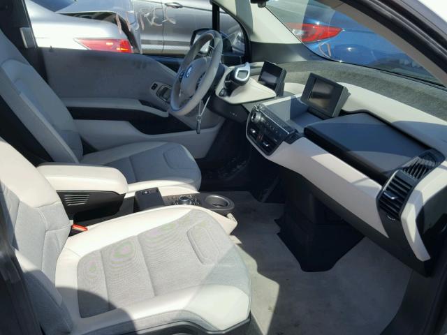 WBY1Z4C5XFV504607 - 2015 BMW I3 REX WHITE photo 5