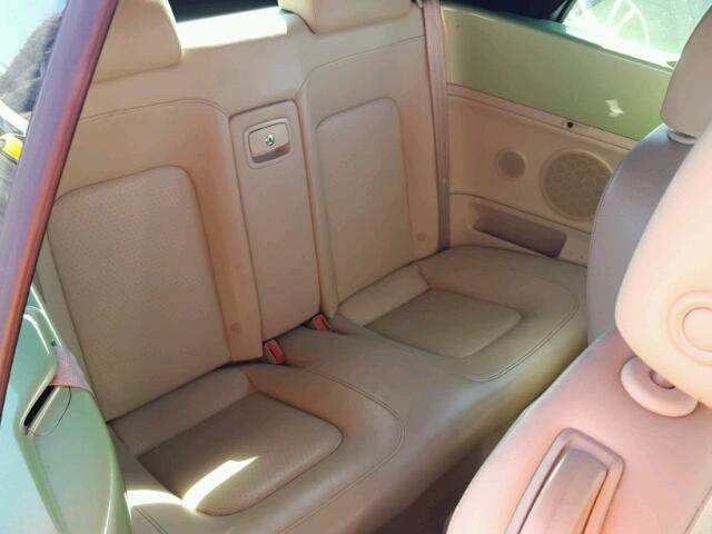 3VWCM31Y85M318053 - 2005 VOLKSWAGEN NEW BEETLE 绿色 照片 6