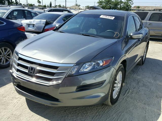 5J6TF3H55CL003194 - 2012 HONDA CROSSTOUR GRAY photo 2