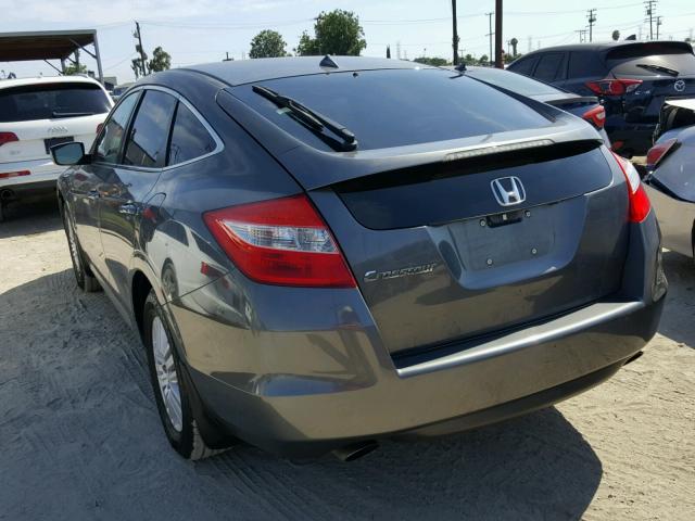 5J6TF3H55CL003194 - 2012 HONDA CROSSTOUR GRAY photo 3