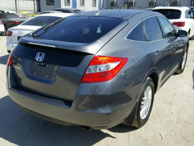 5J6TF3H55CL003194 - 2012 HONDA CROSSTOUR GRAY photo 4