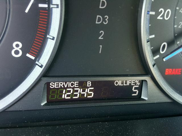 5J6TF3H55CL003194 - 2012 HONDA CROSSTOUR ნაცრისფერი ფოტო 8