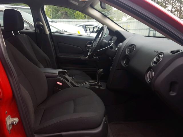 2G2WP552781105619 - 2008 PONTIAC GRAND PRIX წითელი ფოტო 5