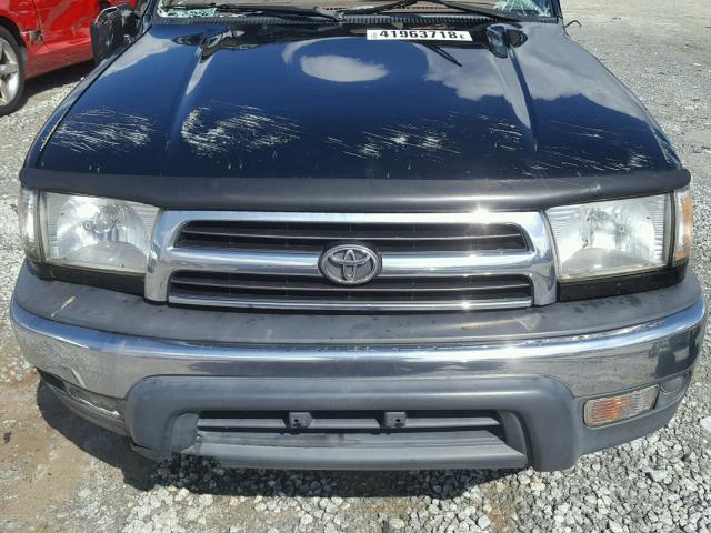 JT3GM84R8X0036821 - 1999 TOYOTA 4RUNNER BLACK photo 7