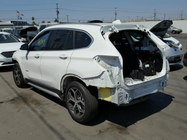 WBXHT3C30GP884575 - 2016 BMW X1 XDRIVE2 WHITE photo 9