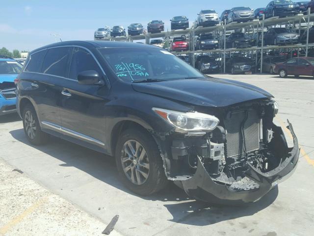 5N1AL0MN1DC323927 - 2013 INFINITI JX35 BASE BLACK photo 1