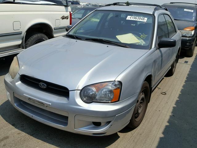 JF1GG65514H809280 - 2004 SUBARU IMPREZA TS SILVER photo 2