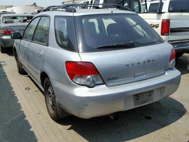 JF1GG65514H809280 - 2004 SUBARU IMPREZA TS SILVER photo 3