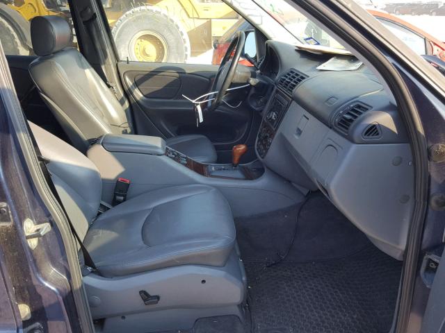 4JGAB72E7XA100628 - 1999 MERCEDES-BENZ ML 430 蓝色 照片 5