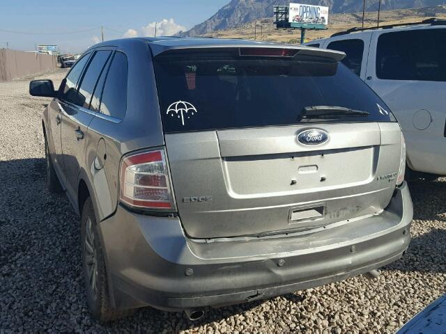 2FMDK49C98BA74071 - 2008 FORD EDGE LIMIT SILVER photo 3