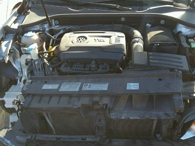 1VWAT7A32EC033615 - 2014 VOLKSWAGEN PASSAT S SILVER photo 7