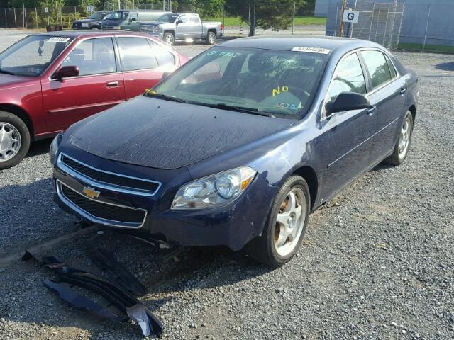 1G1ZG57B99F247124 - 2009 CHEVROLET MALIBU LS ლურჯი ფოტო 2