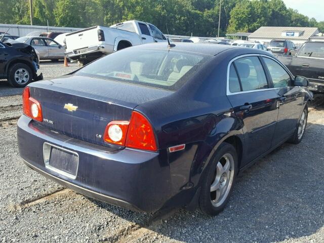 1G1ZG57B99F247124 - 2009 CHEVROLET MALIBU LS ლურჯი ფოტო 4