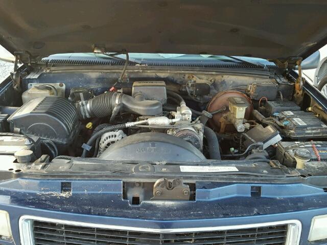 3GKFK16R1XG507127 - 1999 GMC SUBURBAN K BLUE photo 7