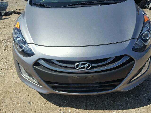 KMHD35LE1DU097328 - 2013 HYUNDAI ELANTRA GT GRAY photo 7