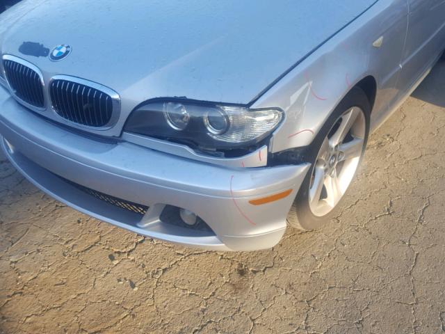 WBABV13494JT20476 - 2004 BMW 325 CI SUL SILVER photo 9