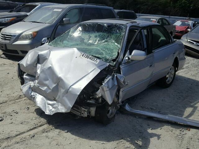 1HGCG56692A018920 - 2002 HONDA ACCORD EX SILVER photo 2